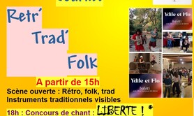 Journée Rétr'Trad Folk de Nissan lez Enserune