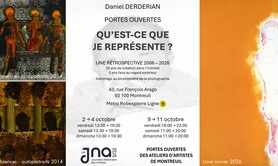 Daniel Derderian - expo - QU’EST CE QUE JE REPRÉSENTE ?