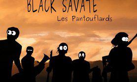 album BLACK SAVATE - FOLK du Nord pas de Calais - Les Pantouflards