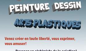 Atelier Mandarine Bleue - Ateliers Arts plastiques, dessin, peinture