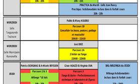 TANGUEANDO - Tango Argentin - cours hebdomadaires