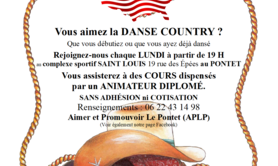 Aimer et Promouvoir Le Pontet - Danse COUNTRY Danse en Ligne