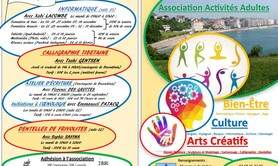 Association Activités Adultes - cours de gymnastique, langues vivantes, arts créatifs