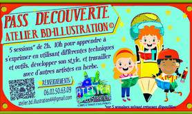 ATELIER BD ILLUSTRATION(c) - 6 COURS : ENFANTS, ADOS, PREP'ARTS + ADULTES 2026 2027