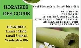 Grandris Yoga - Des cours inspirants