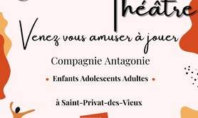Compagnie Antagonie - Ateliers théâtre enfants/ ados/ adultes