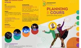 Ecole de danse SHOWMONT SUR SCENE - Planning cours rentrée 2025-2026