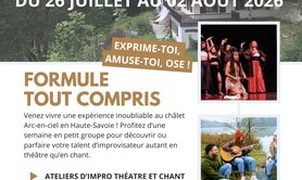 Stage Impro & Chant en montagne proche d' Annecy