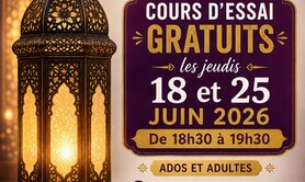 Cours d'essai gratuits Danse orientale traditionnelle 