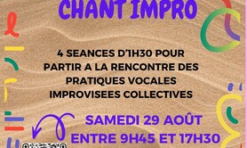 journée d'ateliers de découverte du chant impro