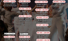 NKP DANSE  - PLANNING SAISON 2026, 2027