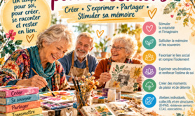 Sylvie Lucas - Art thérapeute - Atelier Art thérapie pour Seniors