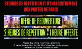 Hybreed Studios  - 1h00 de répétition offerte