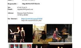 Romanovskaia Olga - Cours de piano, chant, solfège