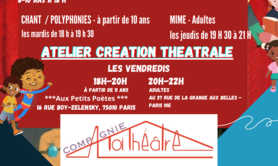 Cie A TOI THEATRE - ATELIERS THEATRE - ENFANTS - 2025