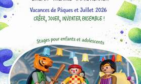 Stages Artistiques vacances de Pâques et de Juillet 2026 