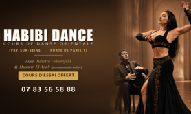 Habibi Dance - Cours de danse orientale avec percu (déb + et inter)