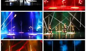 Compagnie EJ - Spectacle de pole dance et de cerceau aérien 