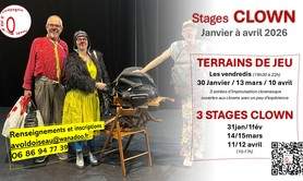 Stage de jeu clownesque (avril 2026)