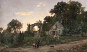 Alexandre René Véron : un paysagiste à découvrir