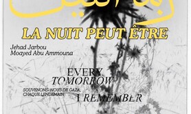 LA NUIT PEUT-ÊTRE > Exposition · Lecture · Poésie