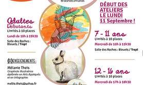 EMANANCE Arts et mouvement - ATELIERS DESSIN-ARTS GRAPHIQUES 