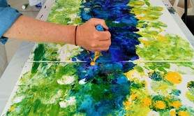 Elizabeth Laudouar - Stages & cours de peinture intuitive toute l'année !