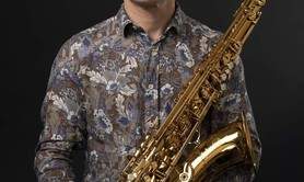 Le saxophoniste Mikael Cheret à la Seyne sur mer