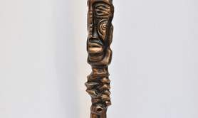 Les Helenes - sculpture bronze bois