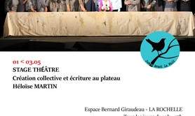 Création collective et écriture au plateau