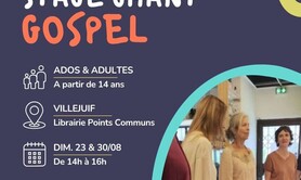 Stage Gospel - Ados et adultes