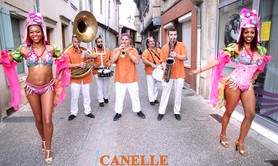 fanfare CANELLE - musique du monde en musique latine déambulatoire et festive
