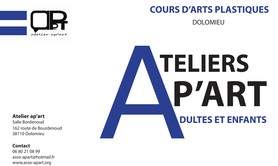 atelier ap'art - cours d'art plastique
