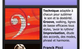 Franck Picci - Cours de basse, tous styles, tous niveaux