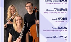Trio Original  :  Flûte traversière, Hautbois & Violoncelle