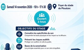 Sonoriser une événement