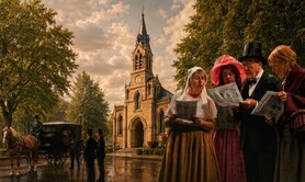 La naissance d'une ville et de son église