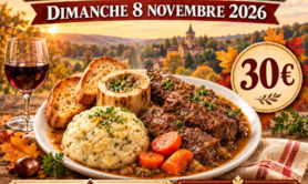 repas gourmand du terroir