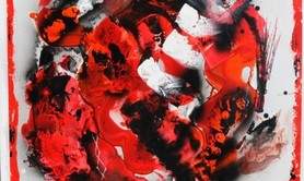 donne cours de peinture acrylique et techniques mixtes