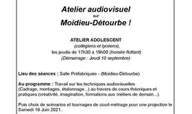 Cie Le Mascaméléon - Atelier audio-visuel