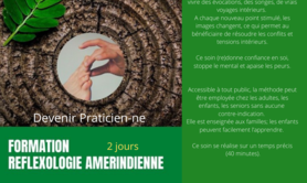 Sens et toucher - Formation réflexologie amérindienne