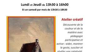L'Atelier 17 Arts - Huile au couteau Cours Lundi et Jeudi + 1 Samedi/mois