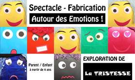 Spectacle de marionnettes Autour des Emotions La tristesse