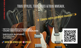 Atelier des cordes-Oise - Cours de guitare électrique, acoustique, Basse, MAO