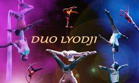 DUO LYODJI - Numéros / spectacles de cirque, acrobatique, aérien et LED