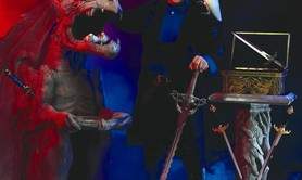 Spectacle de magie avec perroquets