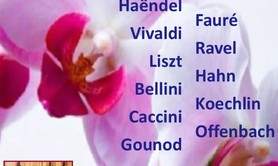 Concert : Soprano & Harpe : programme Bientôt le Printemps