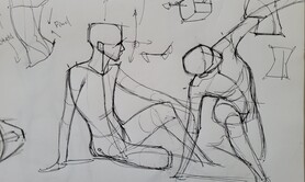 stage de dessin : l'anatomie humaine au Louvre