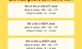 STAGE IDEOTHEATRE VACANCES D'ÉTÉ 2026