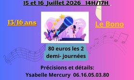 Stages de chant, technique vocale et attitudes scéniques